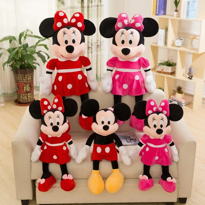 Disney Mickey Mouse Plush Toys For Kids Birthday Gift
