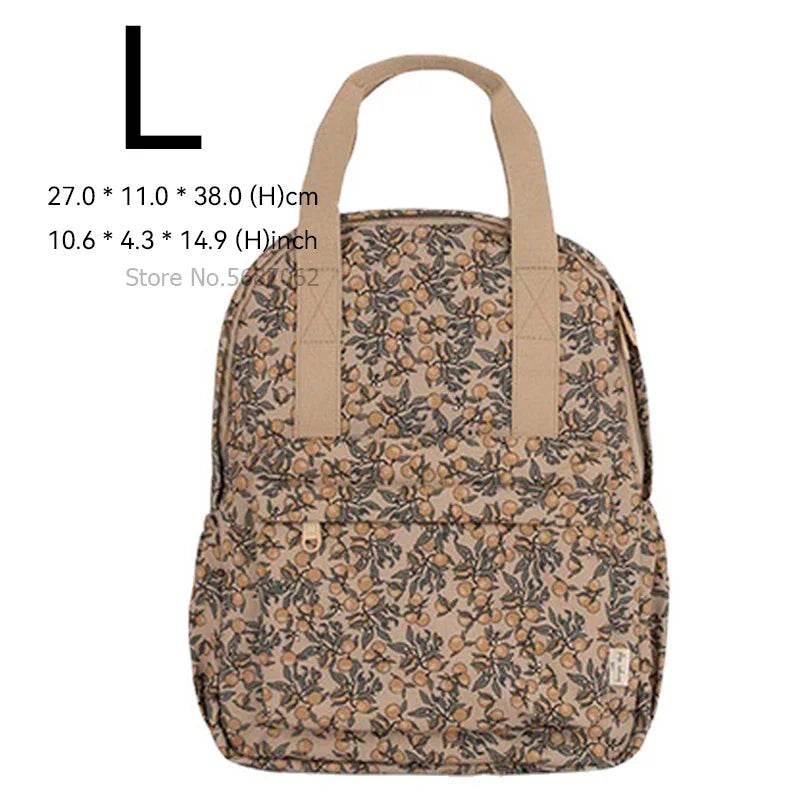 Premium Cotton Kids Backpack Unisex School Bag With Zipper Closure For Boys And Girls Kindergarten Travel - ToylandEU