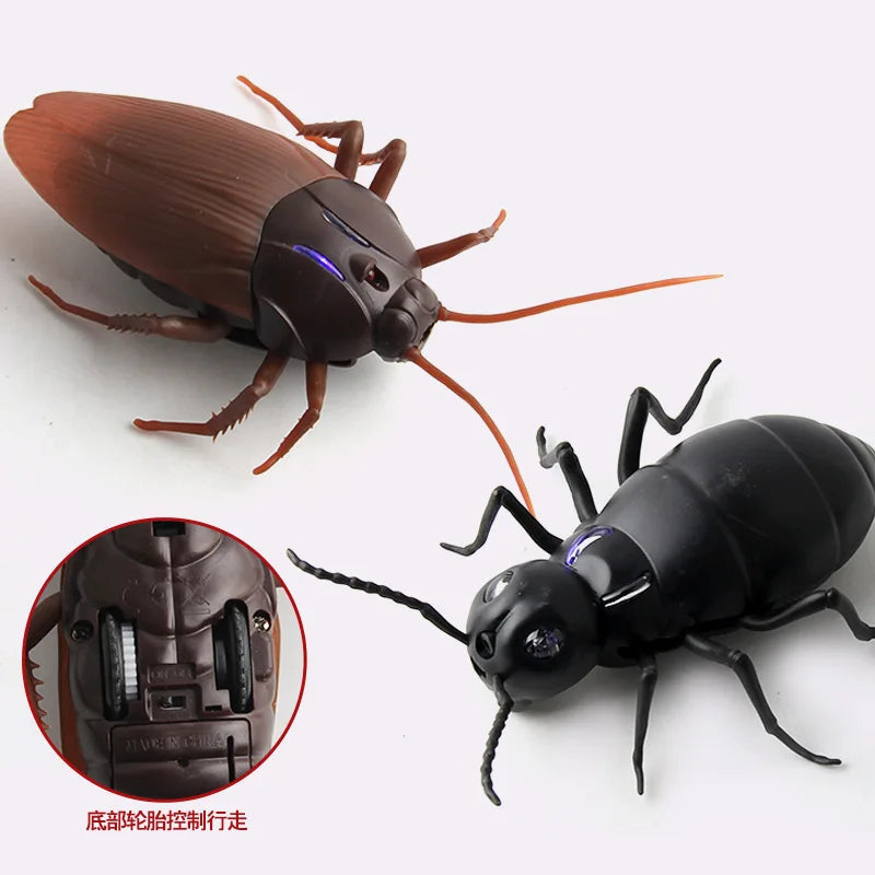 Remote-Controlled Creepy Crawly Insect Toy for Mischief and Fun
