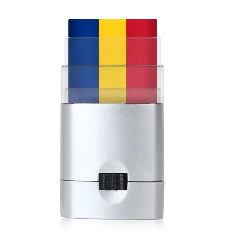 Country Flag Face Paint Stick Stripe Football Fan Brush Stick Face & Body Paint Football Game Cheering Cheerleading Decoration - ToylandEU