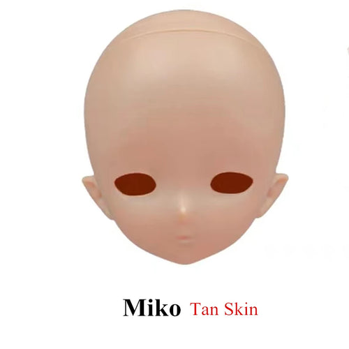 Imomodoll 1/4 Doll Head - White/Tan Skin Miko Without Makeup ToylandEU.com Toyland EU