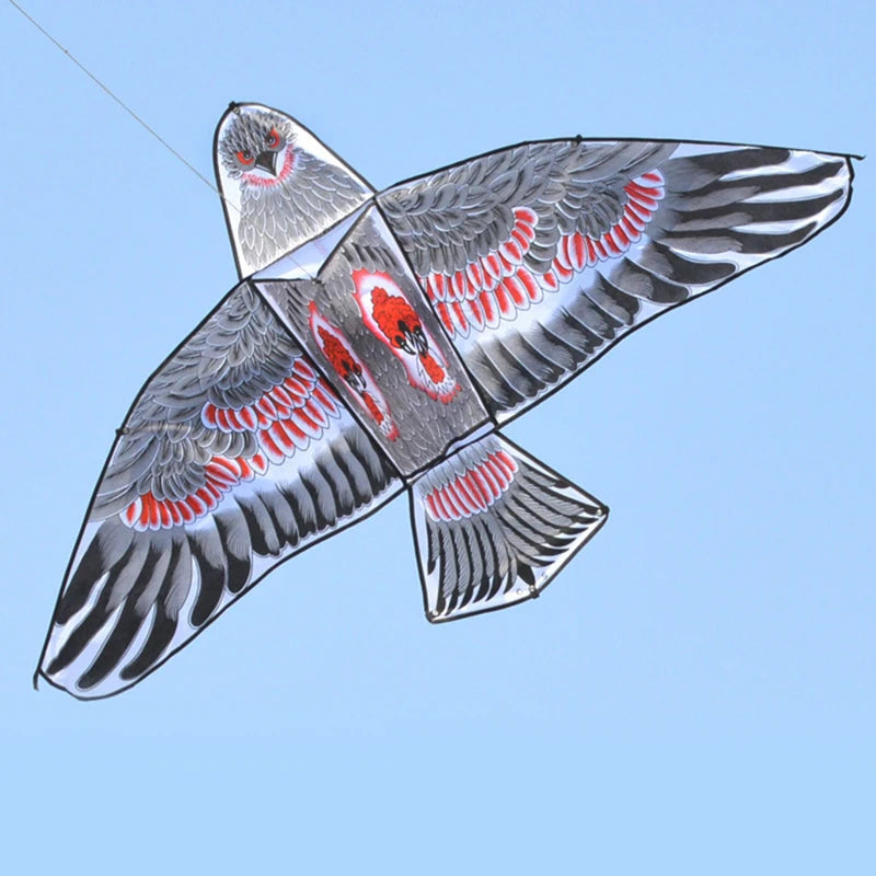 Golden Eagle 1.1m Flat Kite with 30 Meter Kite Line - ToylandEU