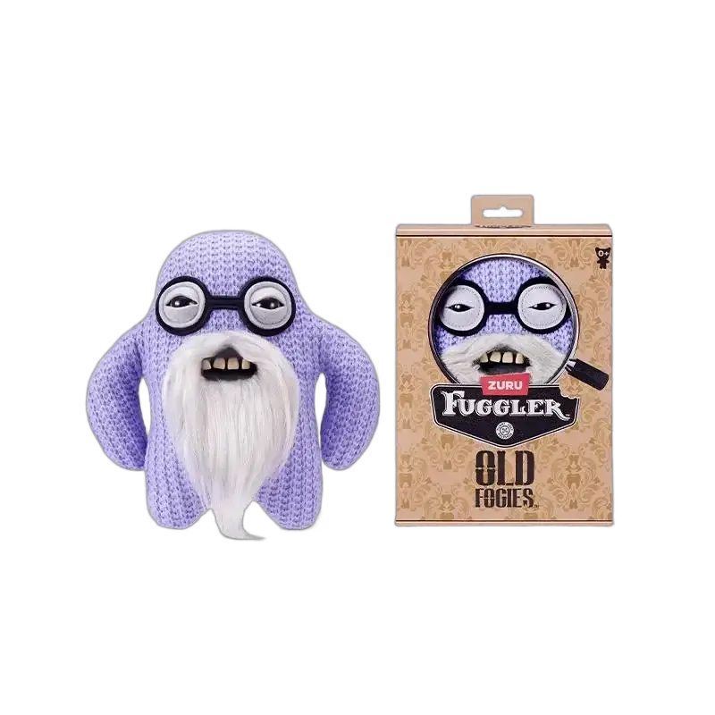 Original Fuggler Funny Ugly Teeth Monster Plush Toy Fugg Old Fogies Alley Cats Care Bears Powerpuff Girls Stuffed Plushies Dolls - ToylandEU
