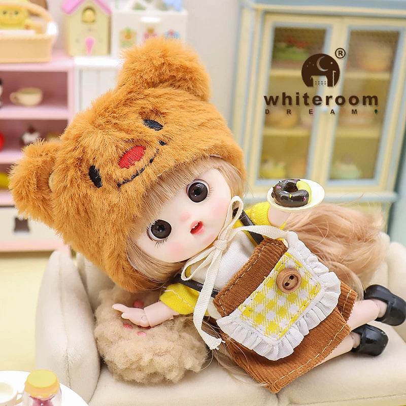 Ob11 Bjd Doll Boy Pig Face Piggy Ball-jointed Mini Doll Gift - ToylandEU