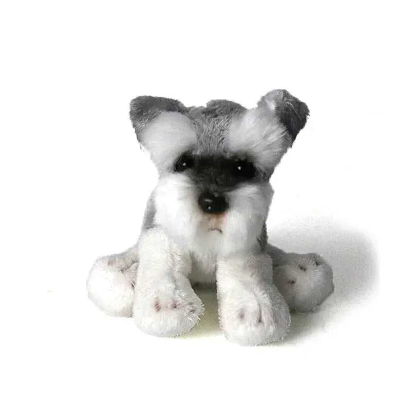 Schnauzer Dog Plush Toy Soft Stuffed Animal For Kids - ToylandEU