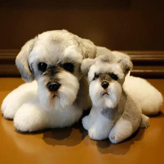  Schnauzer Dog Plush Toy Stuffed Animal Gift Ready -  ToylandEU™
