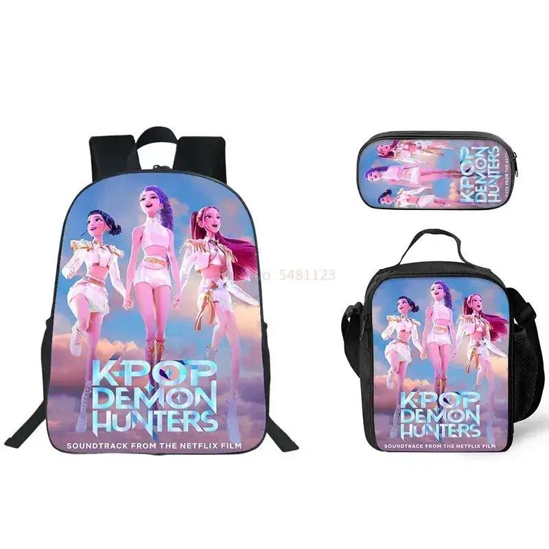  Anime School Backpack Three Piece Set With Lunch Bag -  ToylandEU™
