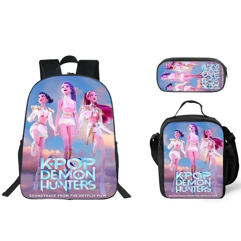  Anime School Backpack Three Piece Set With Lunch Bag -  ToylandEU™