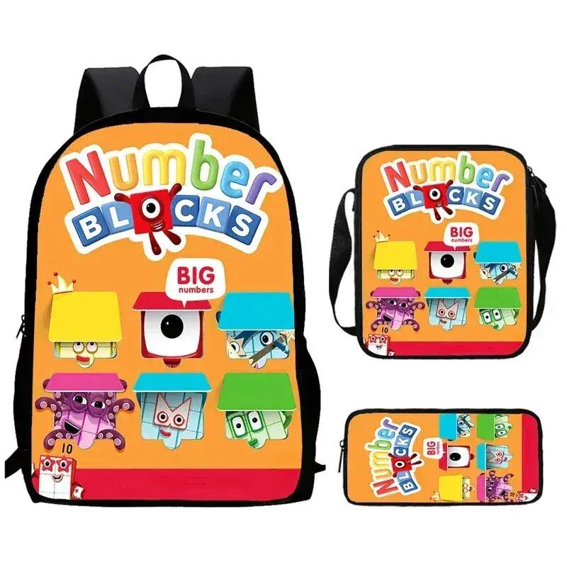  Kids School Backpack Set With Pen Case And Shoulder Bag -  ToylandEU™