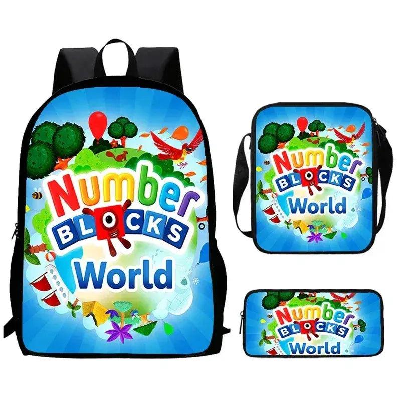  Kids School Backpack Set With Pen Case And Shoulder Bag -  ToylandEU™