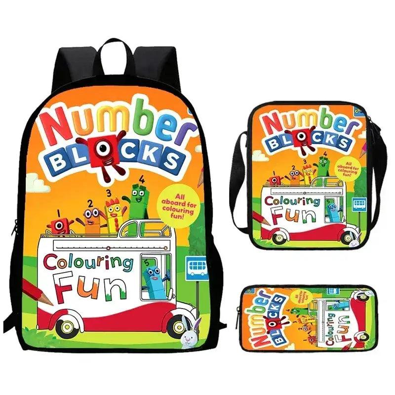  Kids School Backpack Set With Pen Case And Shoulder Bag -  ToylandEU™