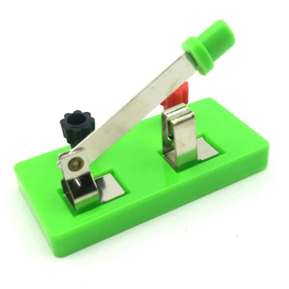 Circuito de conexão de interruptor unipolar de um único contato para laboratório escolar, equipamento de ensino experimental de física e elétrica - ToylandEU