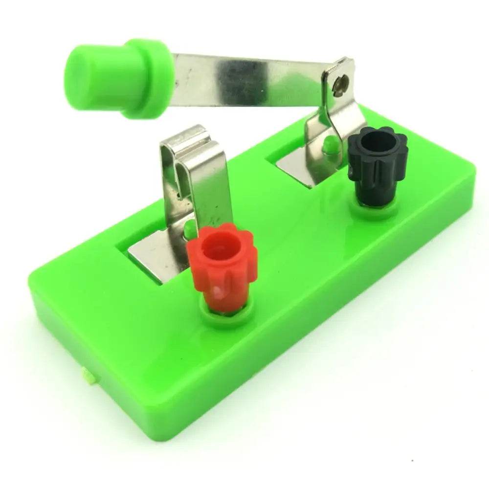 Circuito de conexão de interruptor unipolar de um único contato para laboratório escolar, equipamento de ensino experimental de física e elétrica - ToylandEU