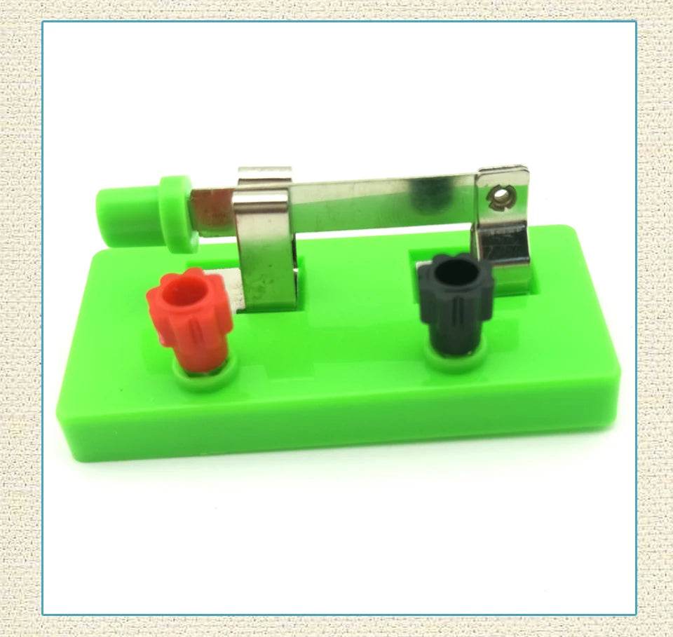 Circuito de conexão de interruptor unipolar de um único contato para laboratório escolar, equipamento de ensino experimental de física e elétrica - ToylandEU