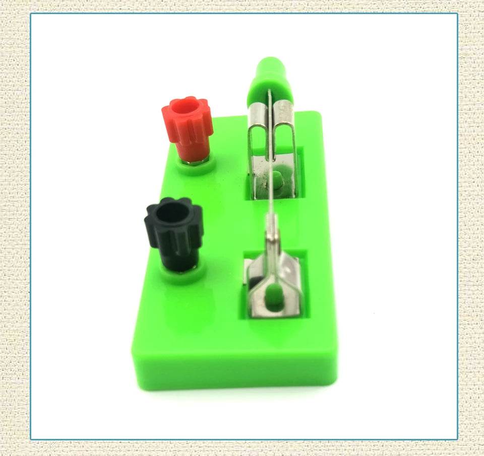 Circuito de conexão de interruptor unipolar de um único contato para laboratório escolar, equipamento de ensino experimental de física e elétrica - ToylandEU