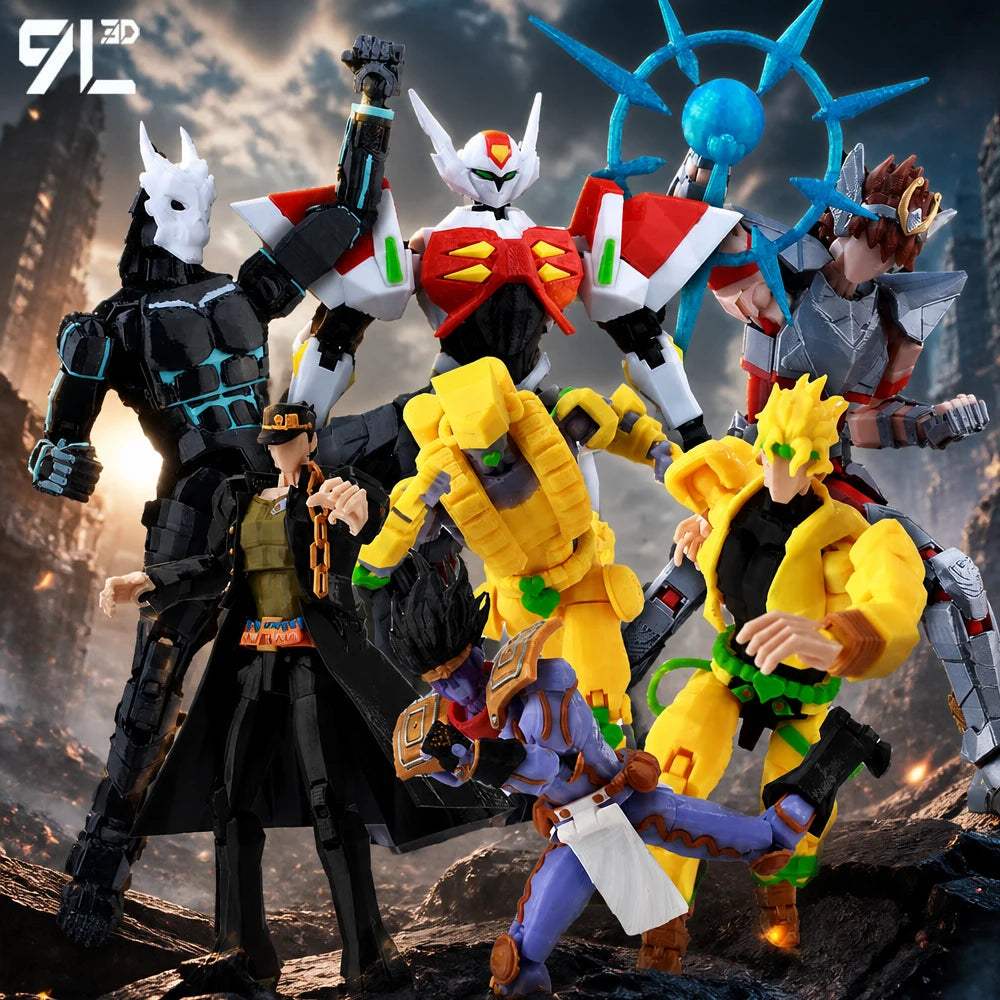 Sci-Fi Armored Action Figure | 14cm Articulated | Toylandeu™
