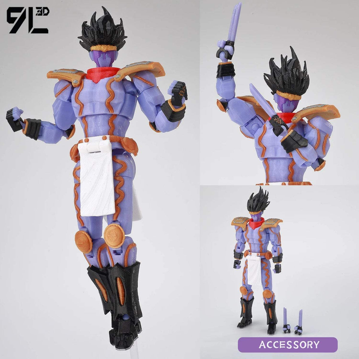Sci-Fi Armored Action Figure | 14cm Articulated | Toylandeu™