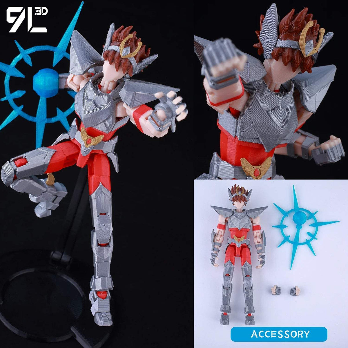 Sci-Fi Armored Action Figure | 14cm Articulated | Toylandeu™