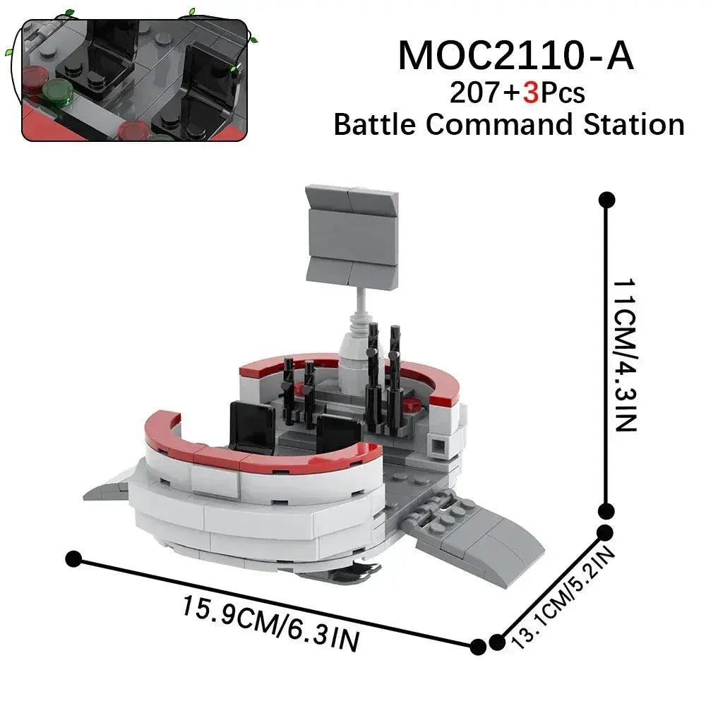  Sci Fi Space War Building Blocks DIY MOC -  ToylandEU™