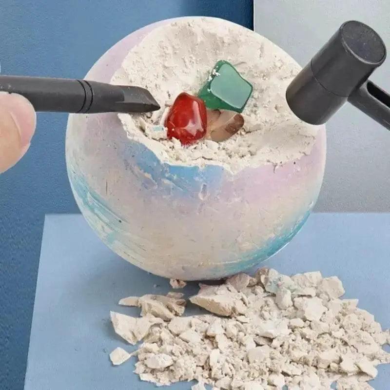  Children's Archaeology Digging Treasure Planet Gem Ore Exploration of The Solar System Mining Science Education Educational Toys -  ToylandEU™