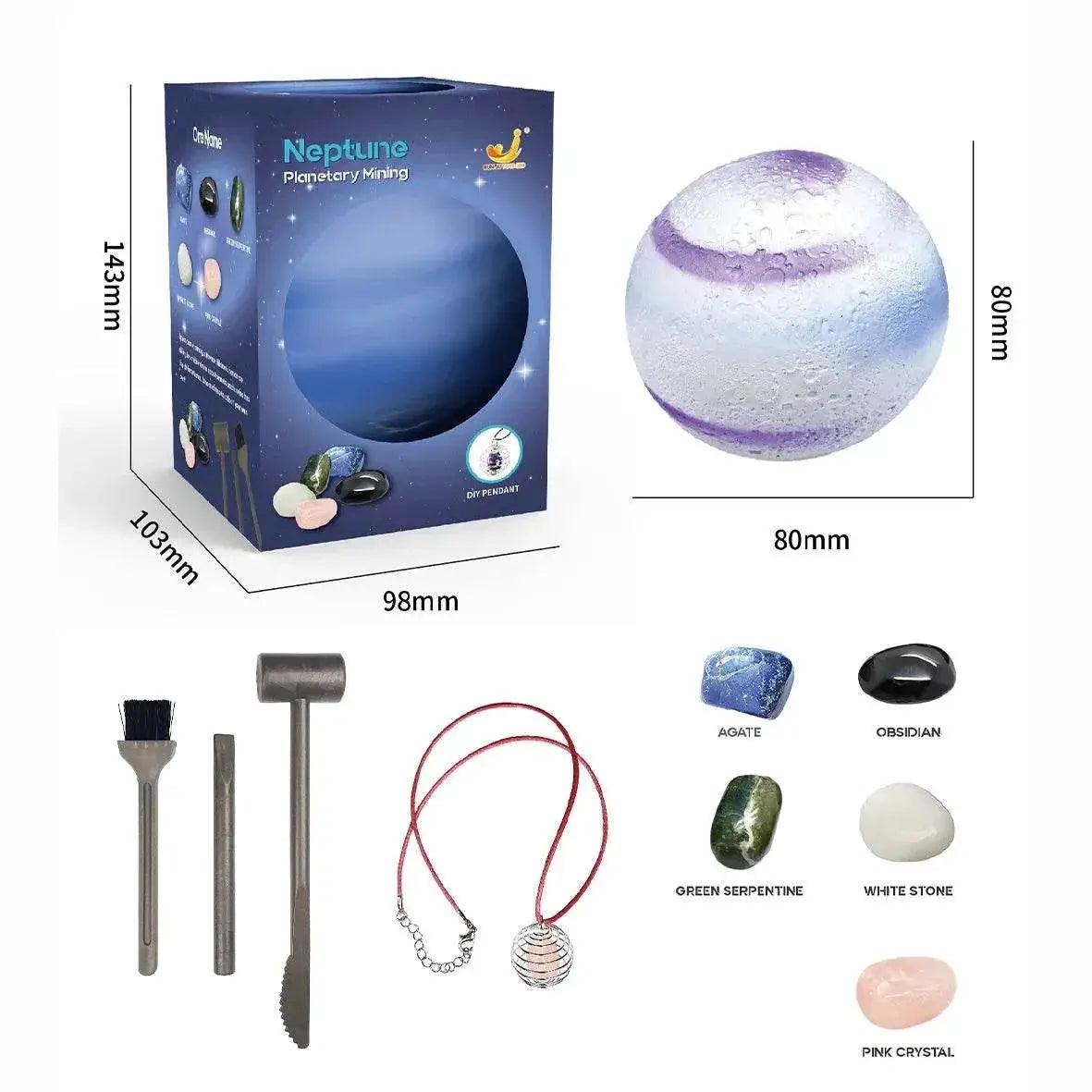  Children's Archaeology Digging Treasure Planet Gem Ore Exploration of The Solar System Mining Science Education Educational Toys -  ToylandEU™