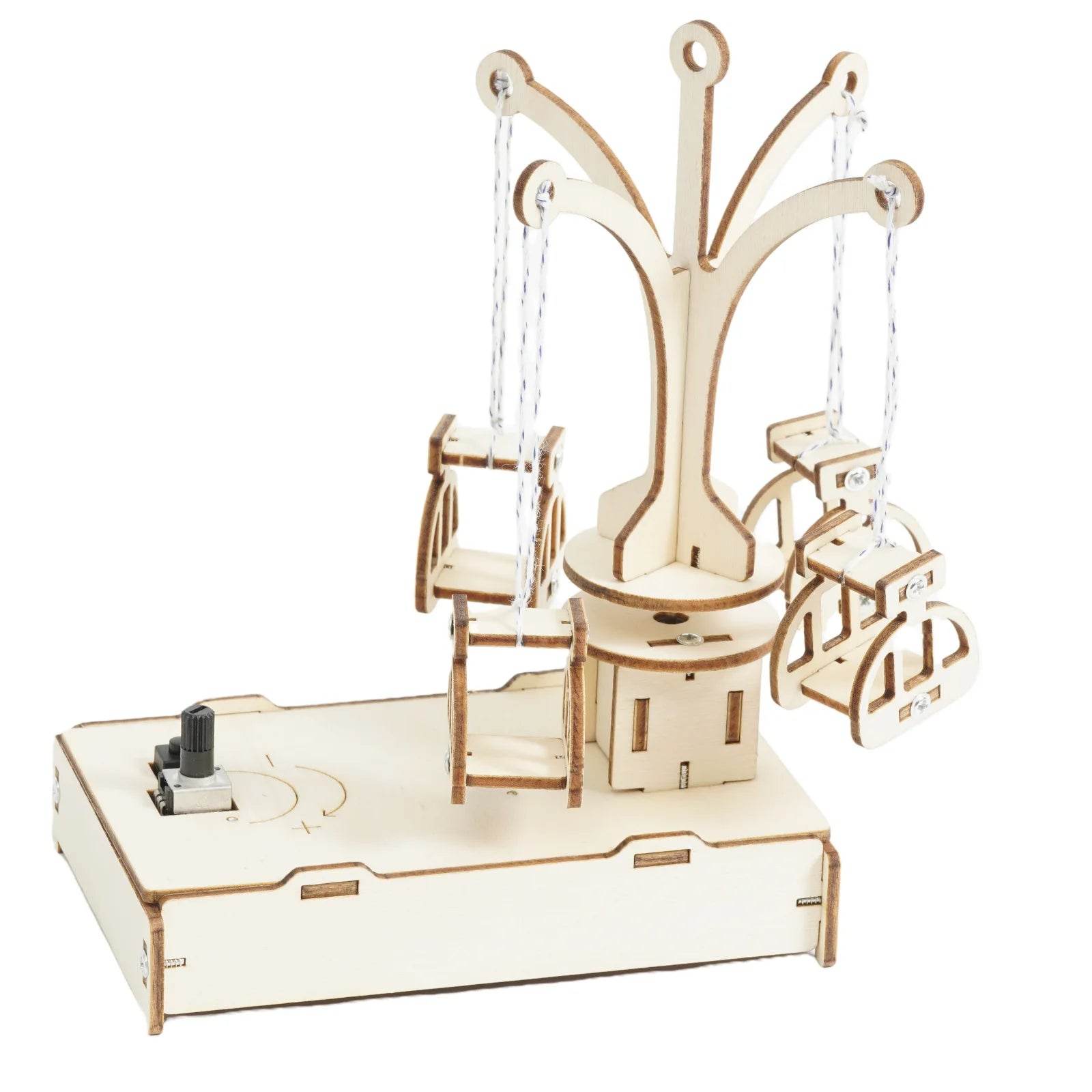 Science Experiment Kits Wooden Revolving Chair Building Set Rotating Flying Chair for Kids Teens Ages 8 9 10 11 12 Years Old - ToylandEU