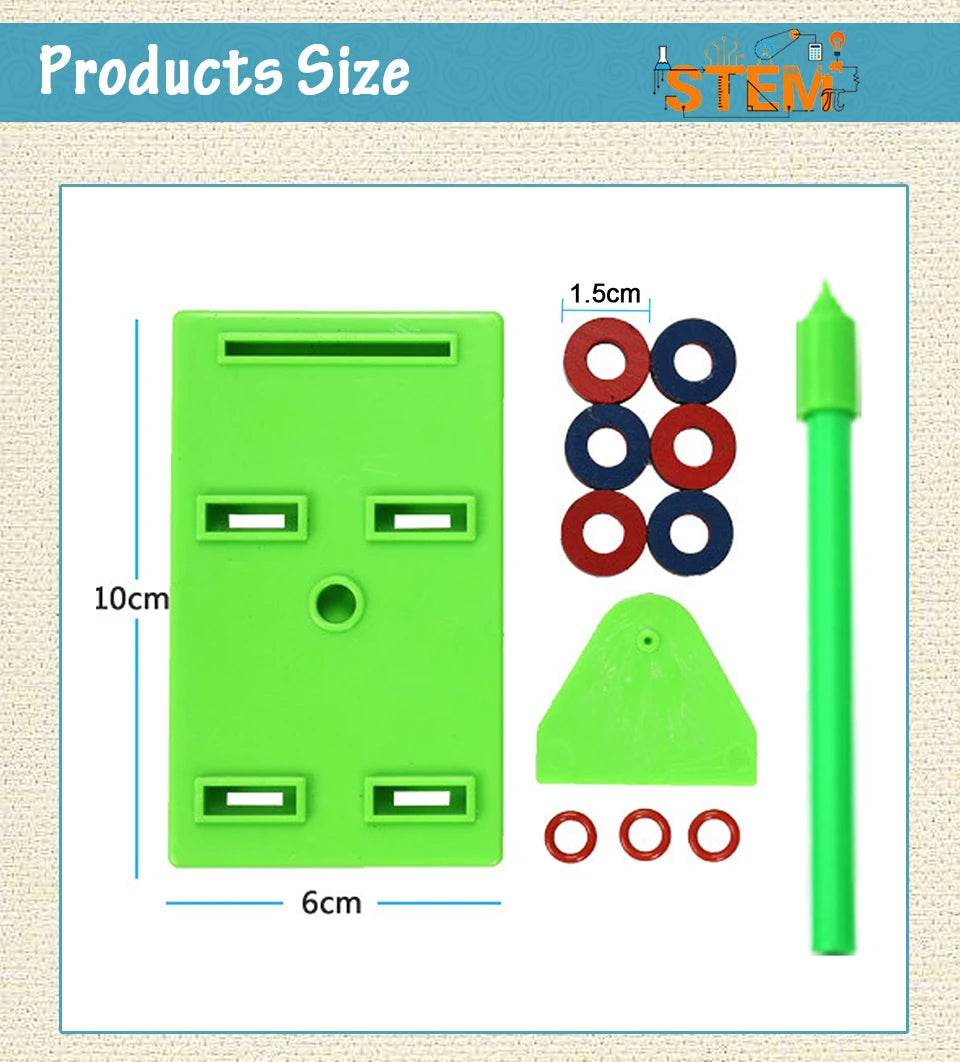 Science Physical Experiment Homemade Magnetic Levitation Suspension DIY Materials Home School Educational Kit for Kids Students - ToylandEU