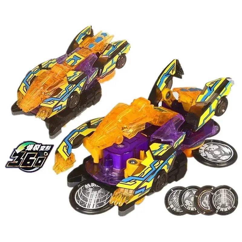 Screechers Wild Deformation Car Action Figure Transforming Robot - ToylandEU