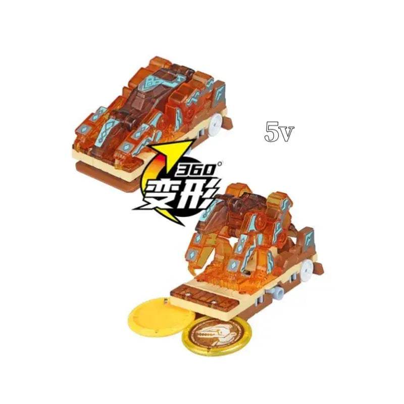 Screechers Wild Deformation Car Action Figure Transforming Robot - ToylandEU