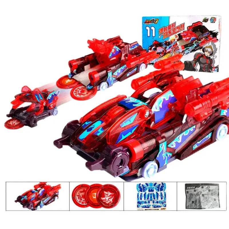 Screechers Wild Deformation Car Action Figure Transforming Robot - ToylandEU