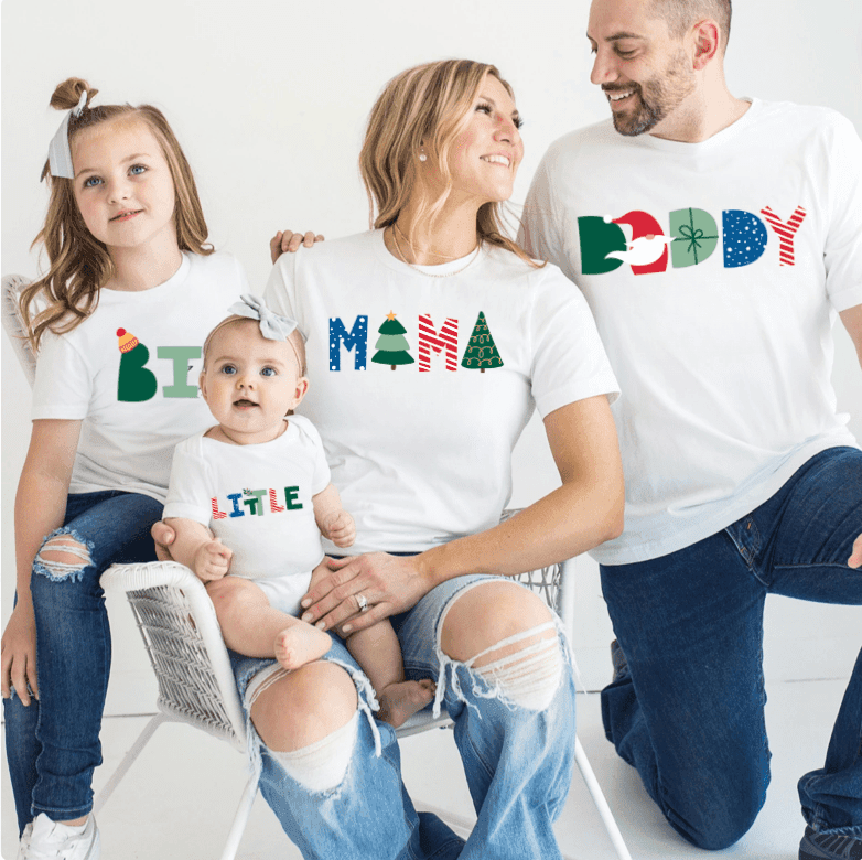 Organic Tee | 100 Percent Cotton | Relaxed Unisex Fit | Adult Holiday Top