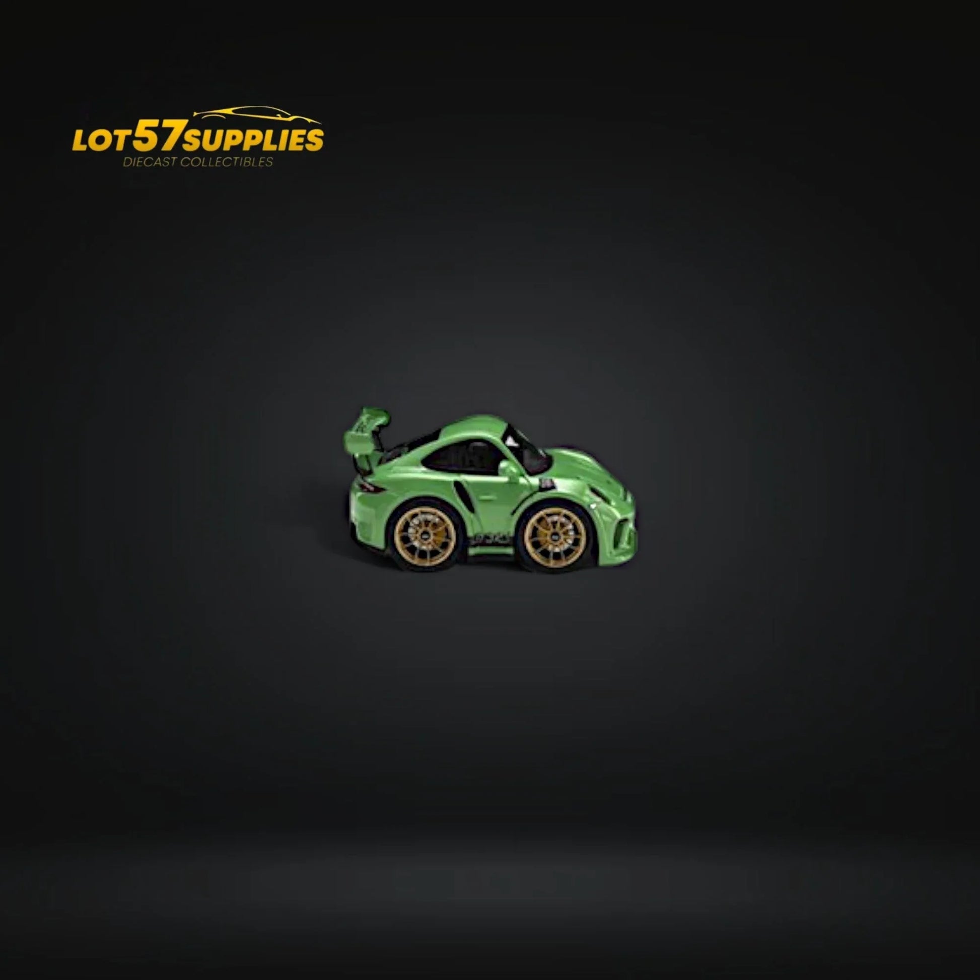 MINICRAFTSMAN 911 GT3 RS Egg Cart GREEN Limited to 299 PCS 1:64 Resin - ToylandEU