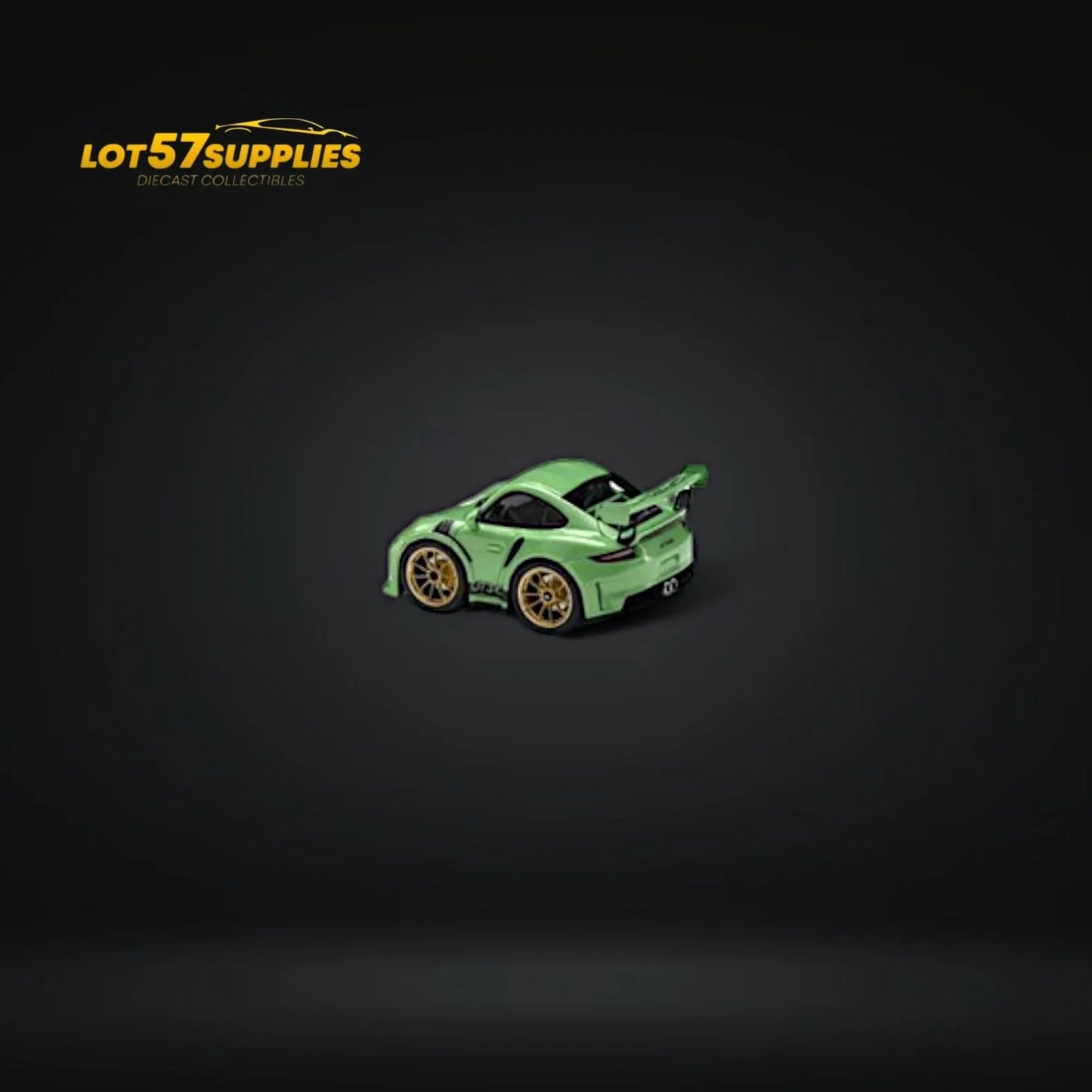 MINICRAFTSMAN 911 GT3 RS Egg Cart GREEN Limited to 299 PCS 1:64 Resin - ToylandEU