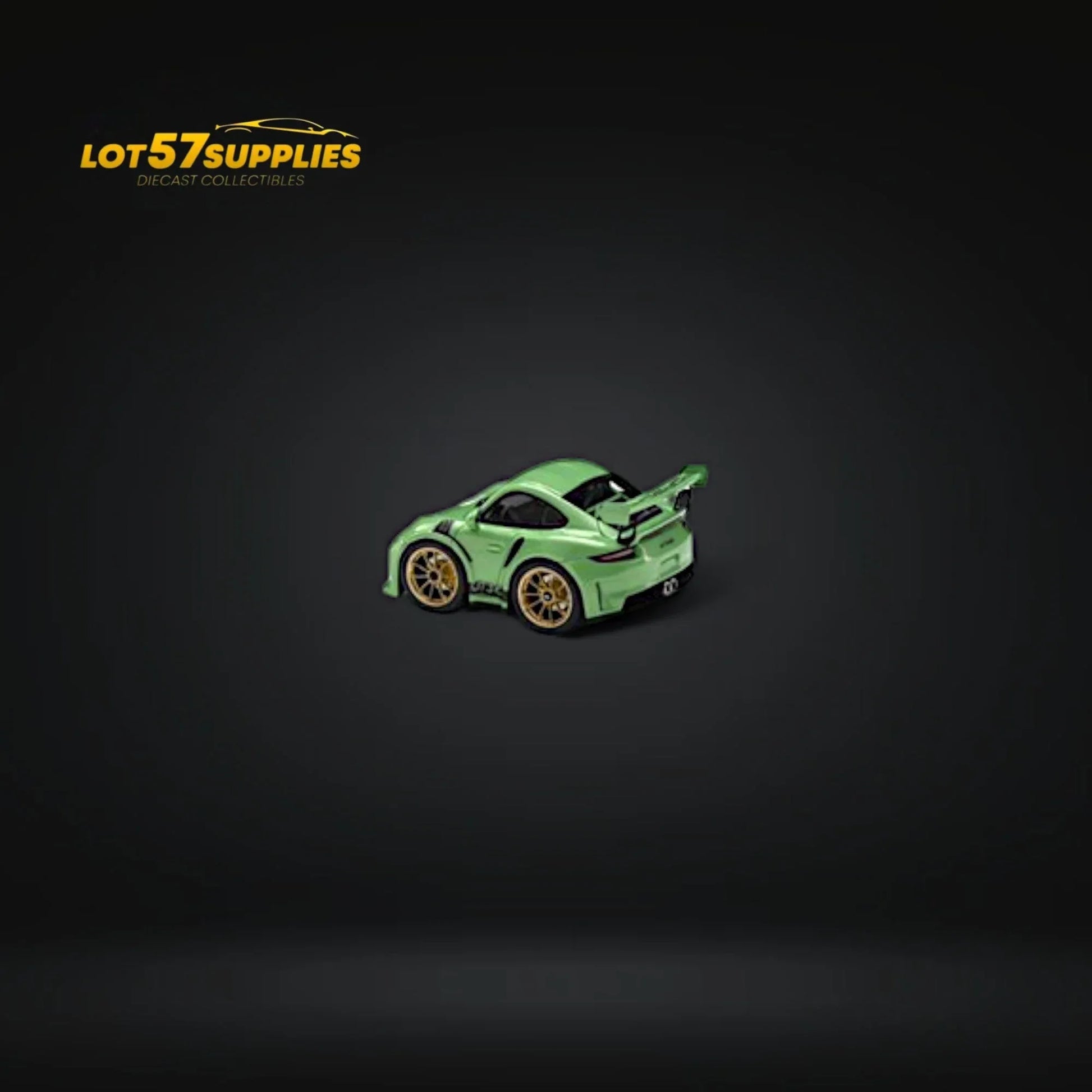 MINICRAFTSMAN 911 GT3 RS Egg Cart GREEN Limited to 299 PCS 1:64 Resin - ToylandEU