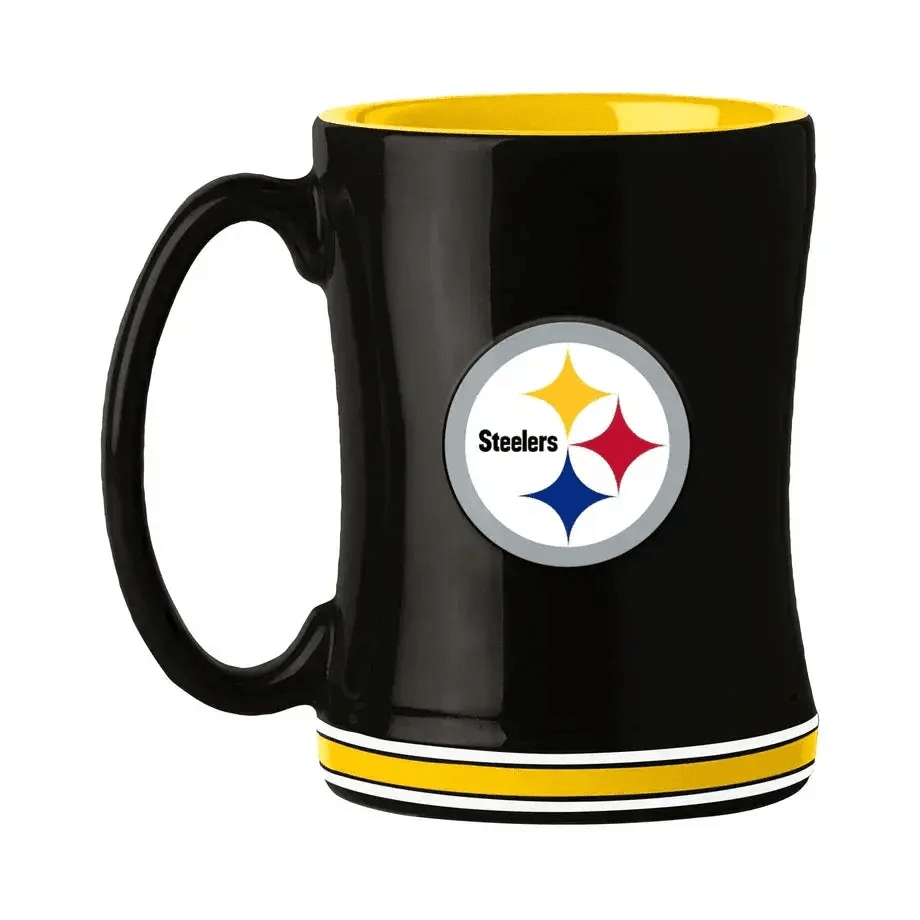  Pittsburgh Steelers 14oz Sculpted Relief Team Color Mug -  ToylandEU™