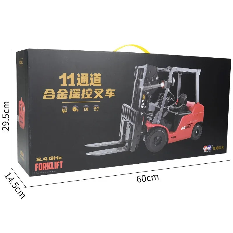 1:8 Scale RC Forklift Truck with 2.4g Remote Control Toy Auto - ToylandEU