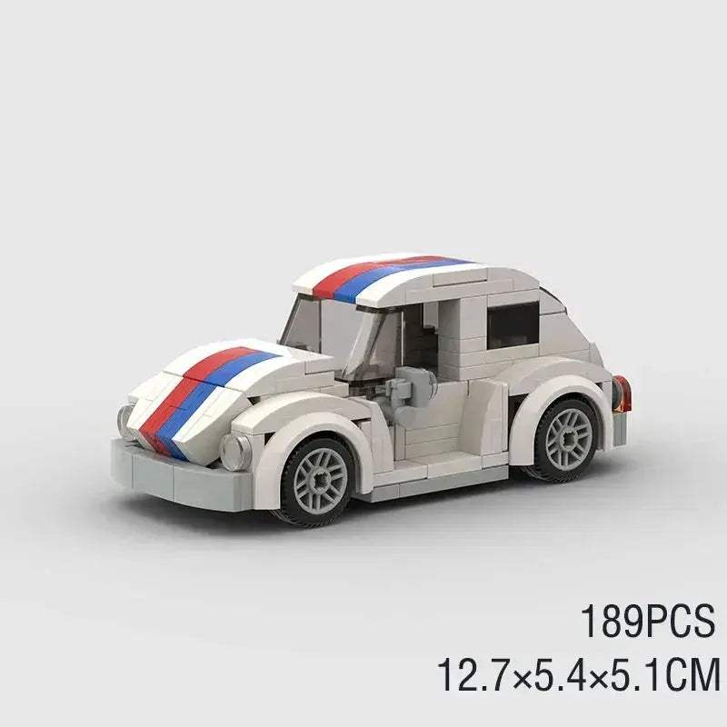 MOC LEGO Compatible Race Car Building Blocks Set For Kids - ToylandEU