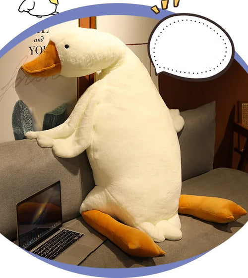 50/90/130/160cm Big White Goose Hug Mascot Cute Animals Giant Stuffed ToylandEU.com Toyland EU