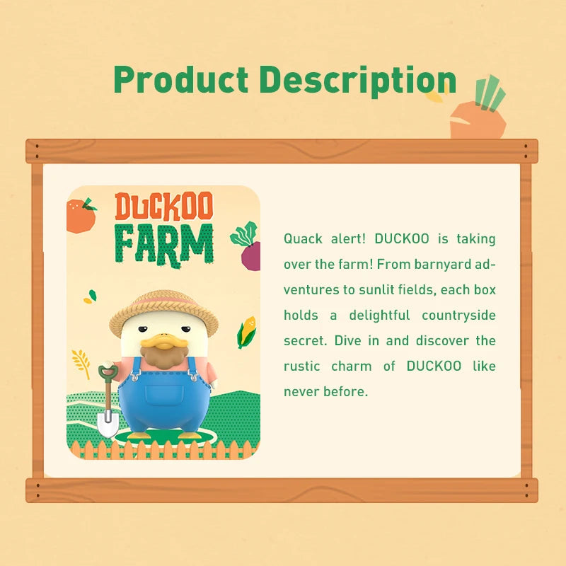 DUCKOO FARM Series Mystery Box - POP MART 1PC/12PCS POPMART Blind Box - ToylandEU