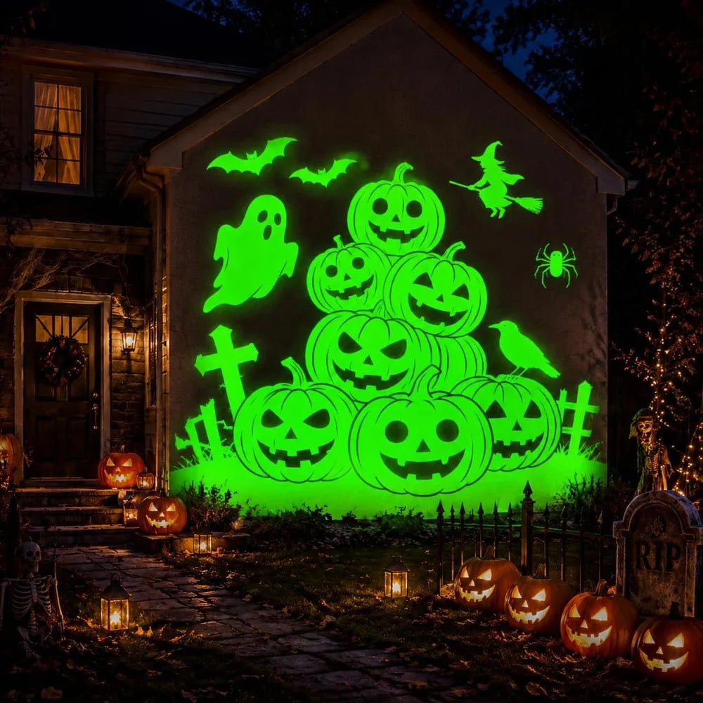 Halloween Projector Lights | 3D Dynamic Patterns | Outdoor Indoor Decor