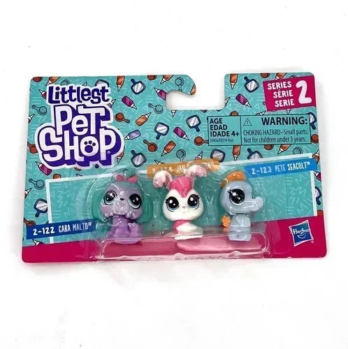 Littlest Petshop Playset | Mini Animal Figures | 2 Cm Size | Kids Toy