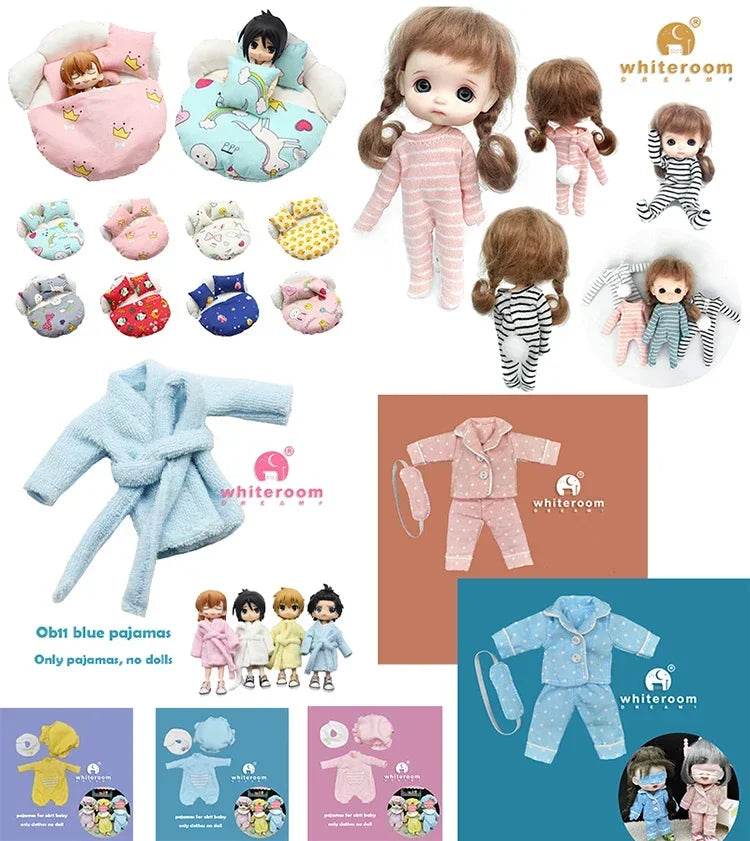 Ob11 Bjd Doll Boy Pig Face Piggy Ball-jointed Mini Doll Gift - ToylandEU