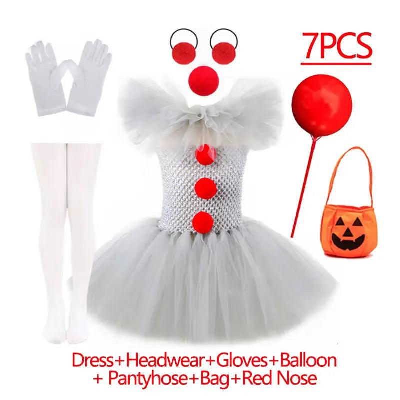 Girls Joker Costume | Polyester Tutu | Toylandeu™