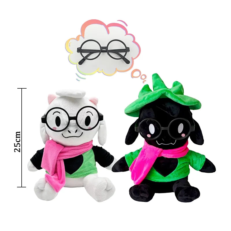 Ralsei Plush Toy | PP Cotton Fill | Deltarune Inspired | 12 Inch Collectible