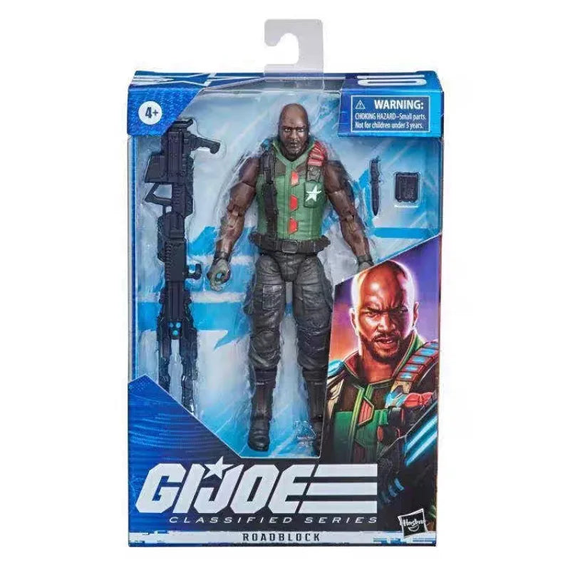 Action Figure | GI Joe Classified Roadblock | 6 Inch | Ages 14+