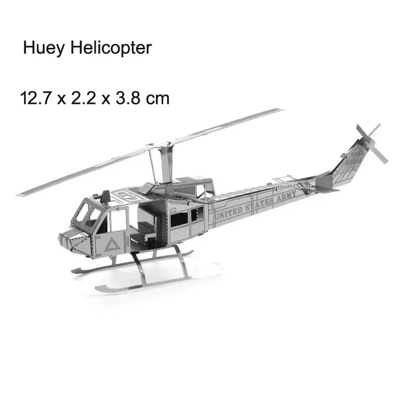 3D Metal Puzzle | Military Aircraft Kit | DIY Model Kit | J-20 J-10B