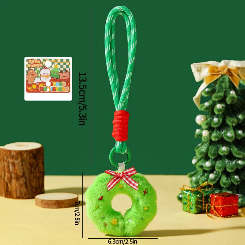 Christmas Plush Ornament | Santa Claus Snowman | Soft Touch Design