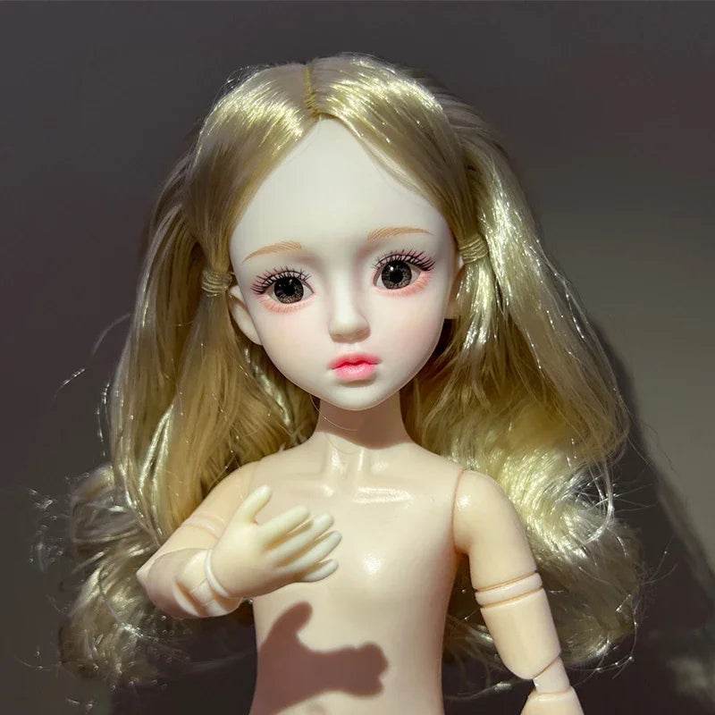 Ball Jointed Doll Toys Bjd Dolls 1/6 Starry Gray Eyes 30cm - ToylandEU