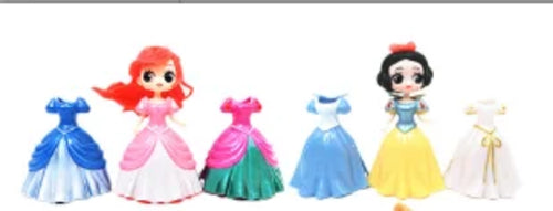 24-Piece Set of Disney Princess Themed Figurines Featuring Alice, Snow White, Belle, Cinderella, and Rapunzel ToylandEU.com Toyland EU
