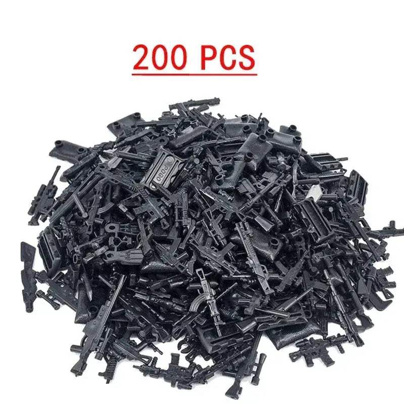 Lego Compatible Military Building Blocks Set With Weapons - ToylandEU